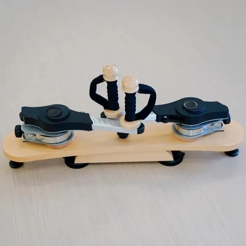 Durable Wooden Pilates Shaper Pulley Tower for Full Body Spine Health Training Long Workouts
