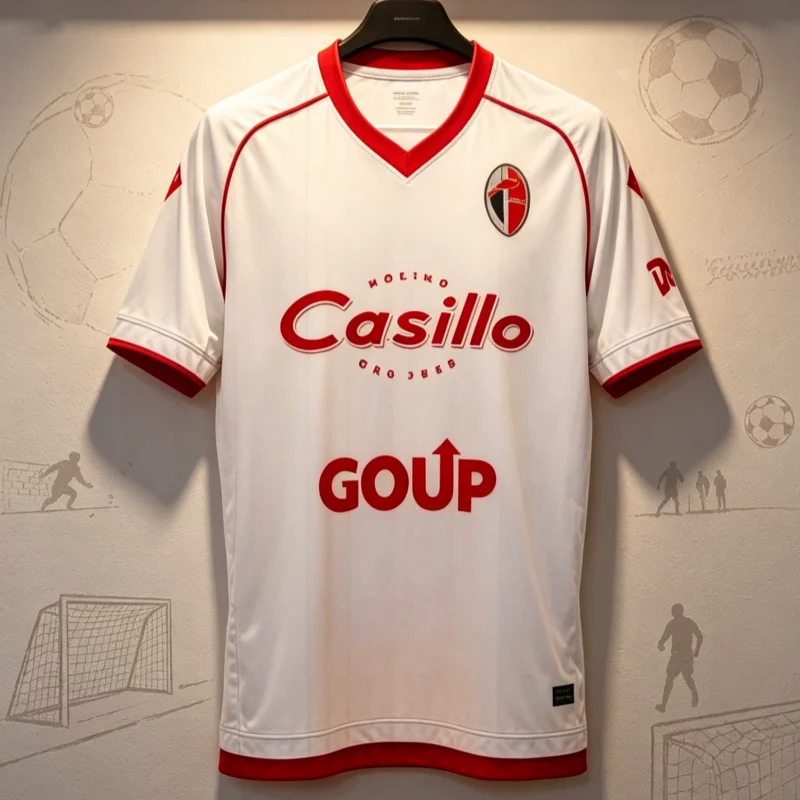 Nouveau Maillot de Foot 2026 SSC Bari Imprimé en 3D T-shirt Athleisure Adulte Séchage Rapide Doux Confortable pour Toute la Famille Enfants et Adultes
