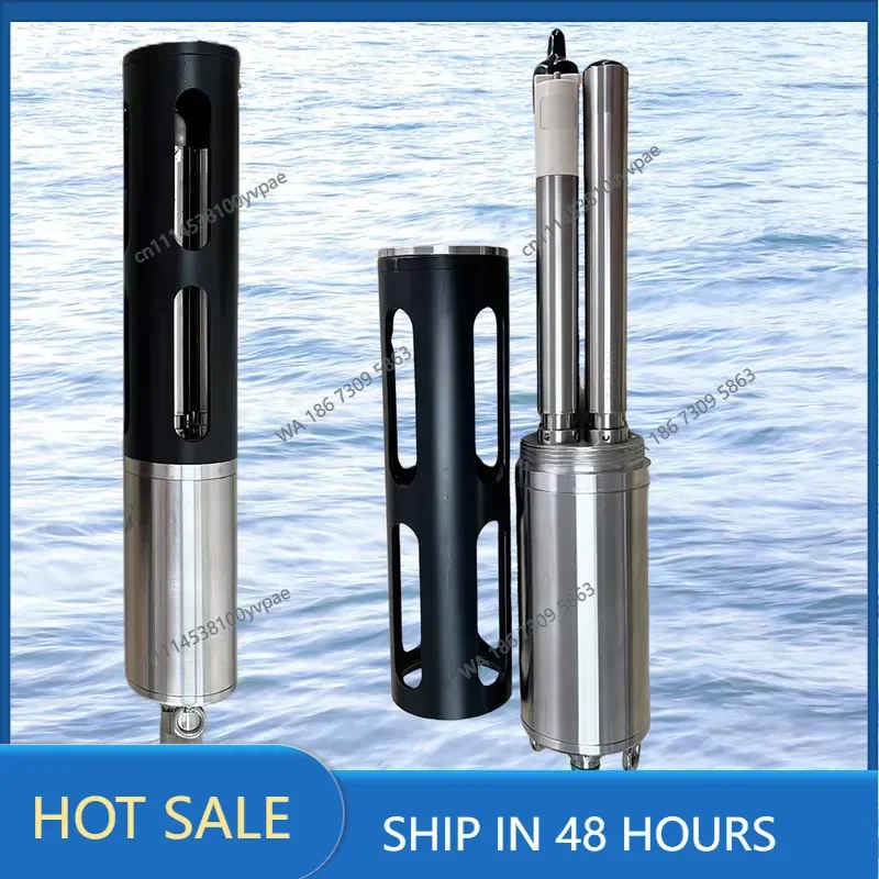 Portable multi-parameter water quality sensor PH/ORP/EC/TEMP/DO/TURB sensor SS316 material DC12-24V power supply