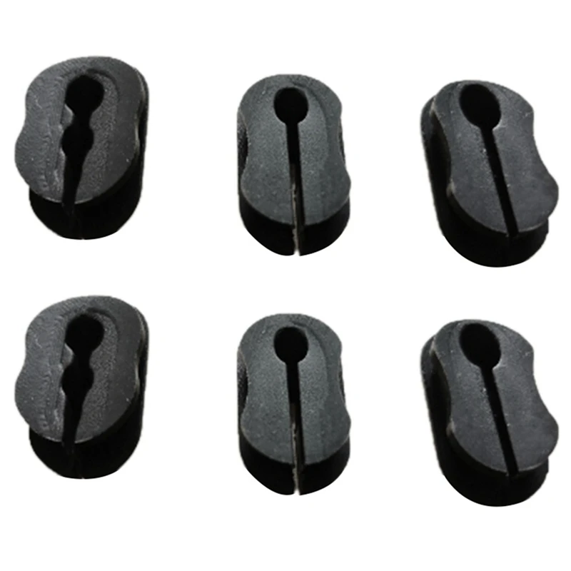 6 Pcs/Set Sealed Silicone Wire Buckle For Ninebot MAX G30 Electric Scooter Hole Cover Replacement Accessories