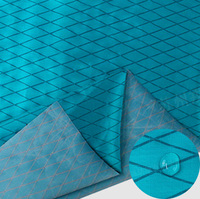 Lake Blue 210D Grid Nylon X-PAC High-strength Composite Lightweight Outdoor Fabric Waterproof And Tear Resistant Fabric
