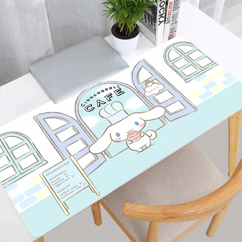 لوحة ماوس سينامورول كاواي لعبة مطاطية صغيرة للكمبيوتر لوحة مفاتيح كمبيوتر محمول سرعة مكتب حصيرة ملحقات ألعاب الكمبيوتر لوحة ماوس