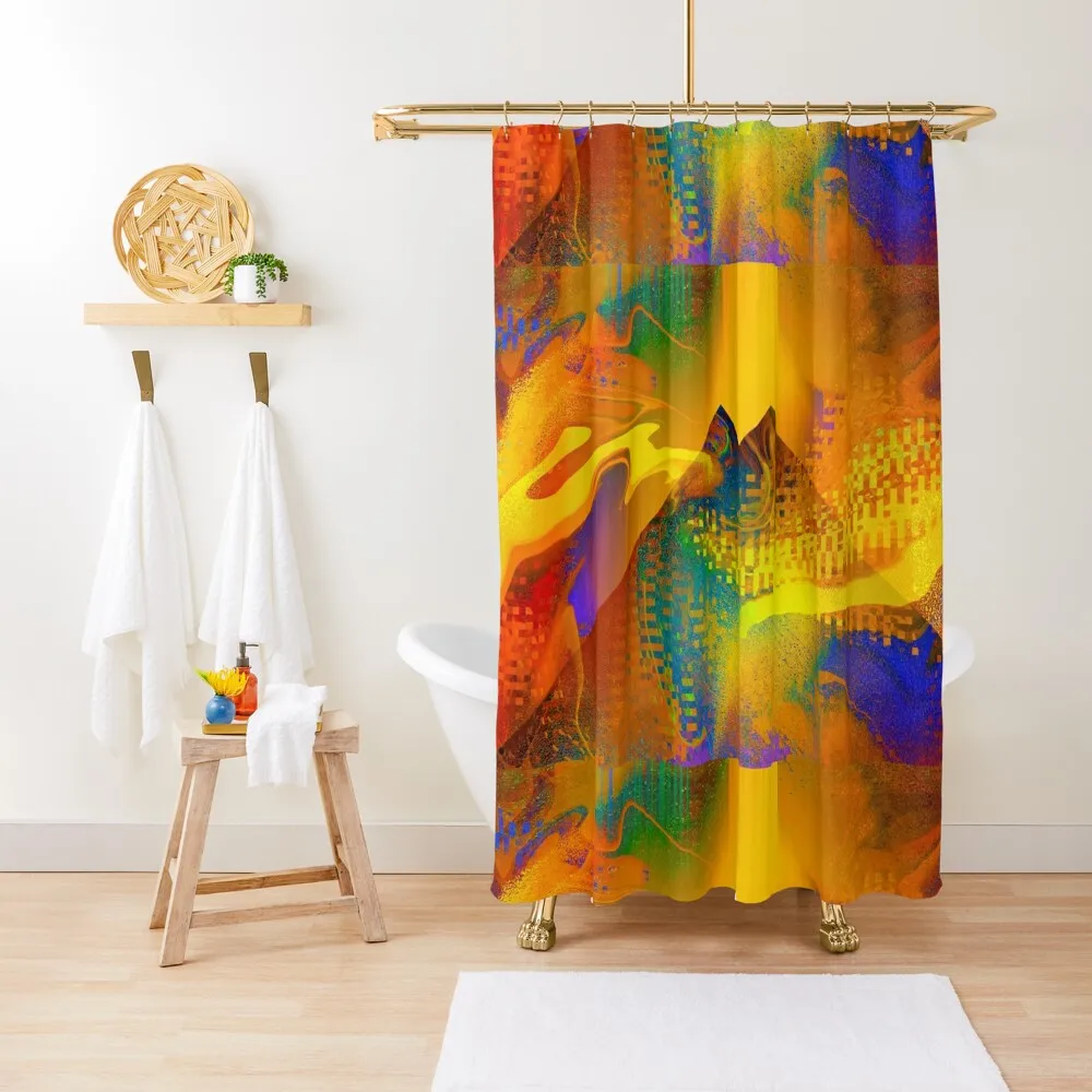 

Mountain Adventure Shower Curtain Bathroom Deco Modern Showers For Bathroom Waterproof Fabric Shower Bathroom Accessorys Curtain