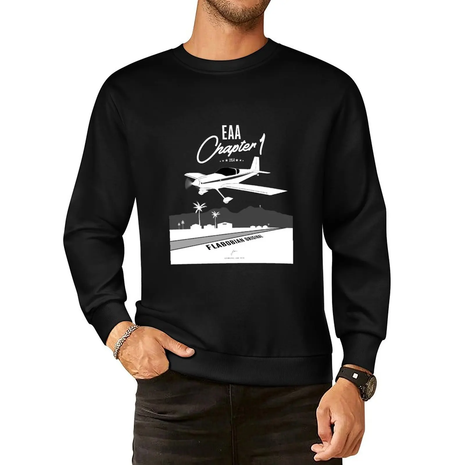 EAA Chapter 1 - RV7 Pullover Hoodie tracksuits mens clothes men clothes oversize sweatshirts