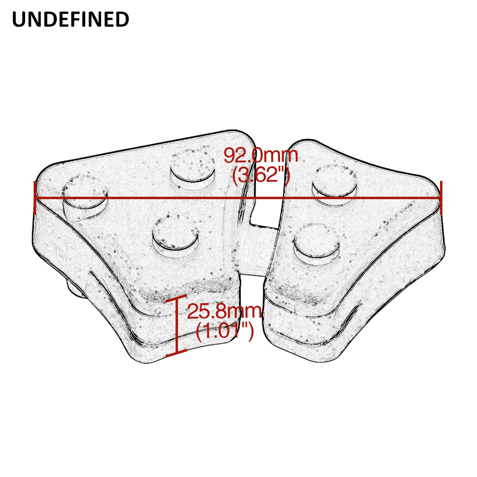 Motorcycle Rear Wheel Shock Absorption Damping Rubber Cushion For Yamaha XT 600 EH KH EN KN 1987-1996 XV 125 Virago 1997-2001