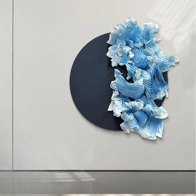 Handmade fabric installation Hotel lobby Sales department Art decorative painting Model room Exhibition hall Shopping