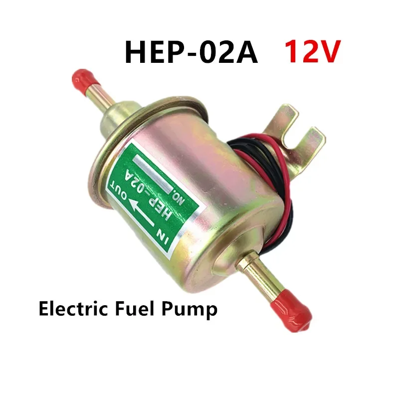 Electric Fuel Pump 12V Low Pressure Bolt Fixing Wire Universal Diesel Petrol Gaso line Line For Car Motorcycle ATV Fuel Pump
