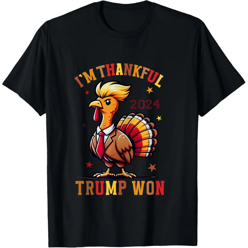 

Thanksgiving I'm Thankful Trump Won T-Shirt