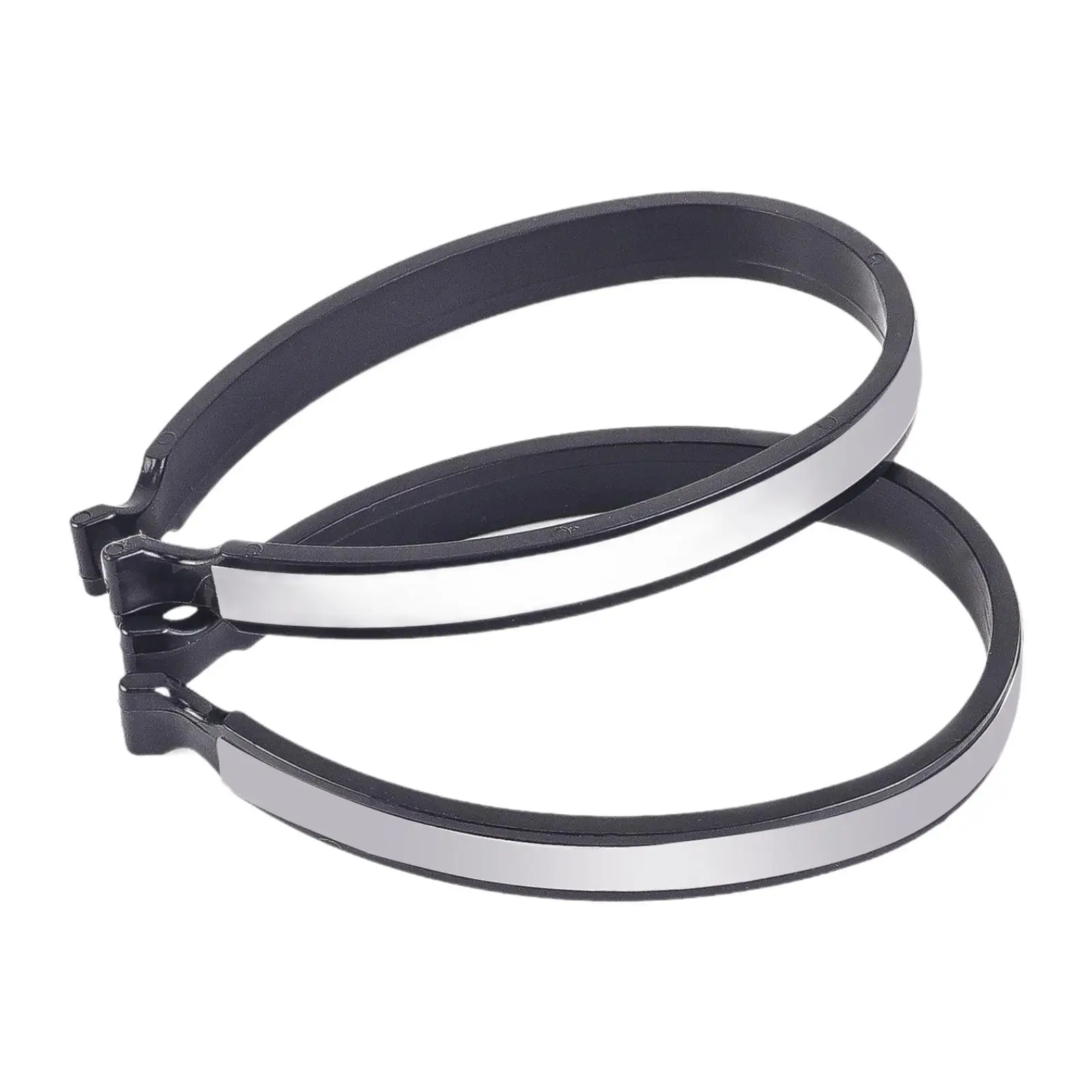 2 Pieces Bicycle Pants Clips Bicycle Trouser Clamps Walking Practical Equipment Cycling Adults Ankle Reflective Clips