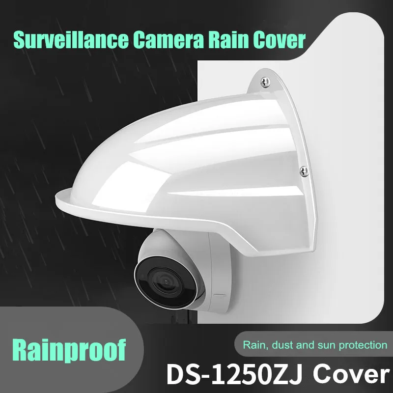 Universal Outdoor Doorbell Surveillance Camera Rain Cover Rainproof Sunproof ABS Plastic Security Monitor CCTV Camera Protector