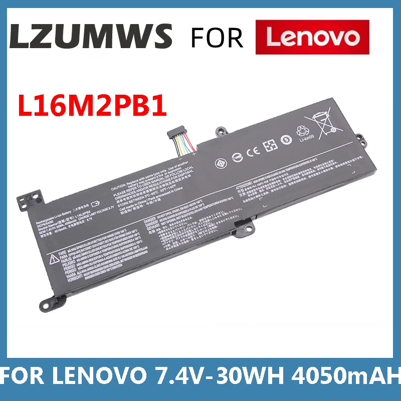 7.4V 30WH 4050mAH L16M2PB1 2 Cells Laptop Battery For Lenovo Ideapad 320-15IKB -15IAP -15AST -15ABR L16L2PB2  Xiaoxin 5000-15