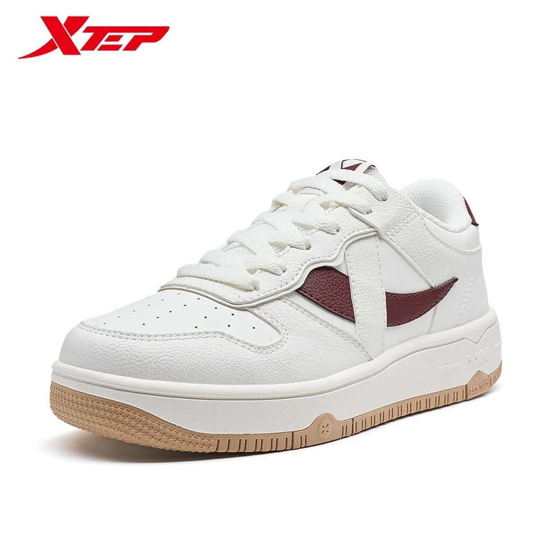 Xtep Outdoor Shoes For Women 2024 Winter Leisure Increase Cushioning Rebound Street Soft Cushion Outdoor Sneakers 876418310042