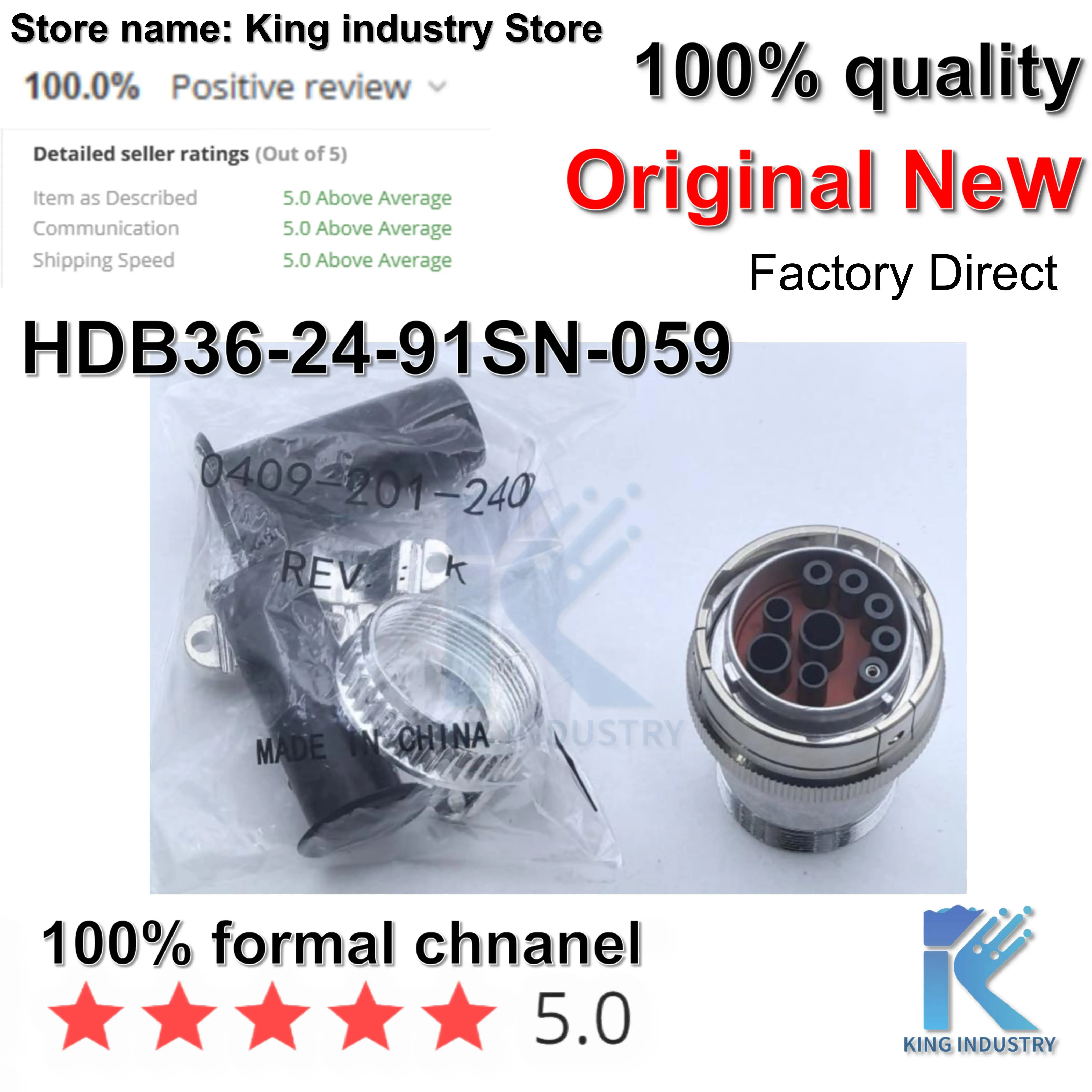 HDB36-24-91SE-059 Deutsch CarConnector Original Genuine Waterproof MaleFemale Plug