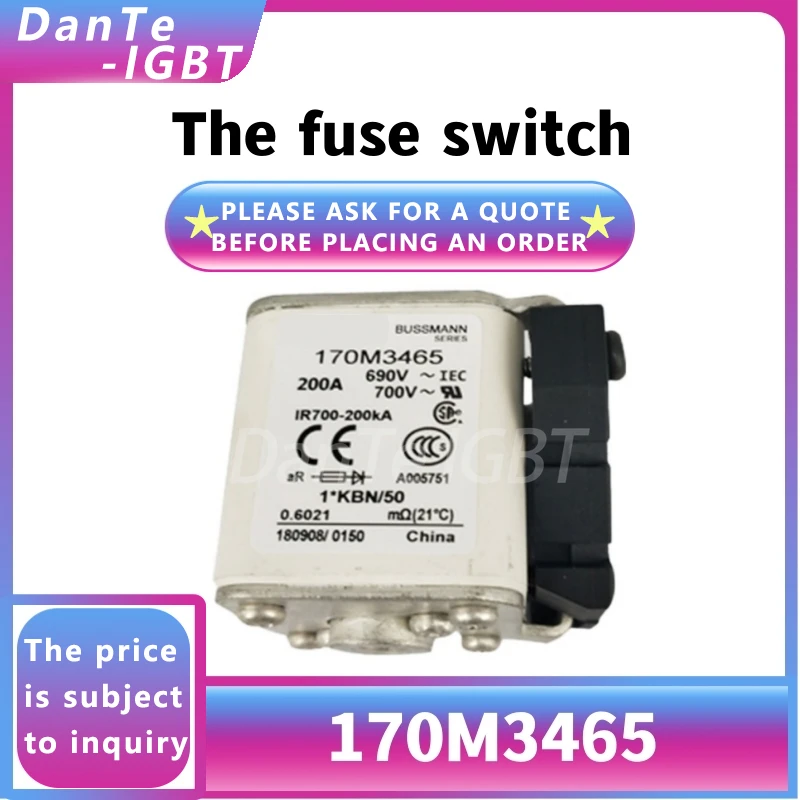 170M3465 new module fast fuse base 170M3465 micro switch original spot