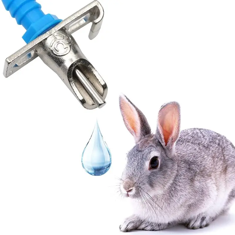 10/15/20Pcs Rabbit Automatic Nipple Water Feeder for Rodents Waterer Rabbit Nipple Drinking Tools Nipple Drinkers for Rabbits