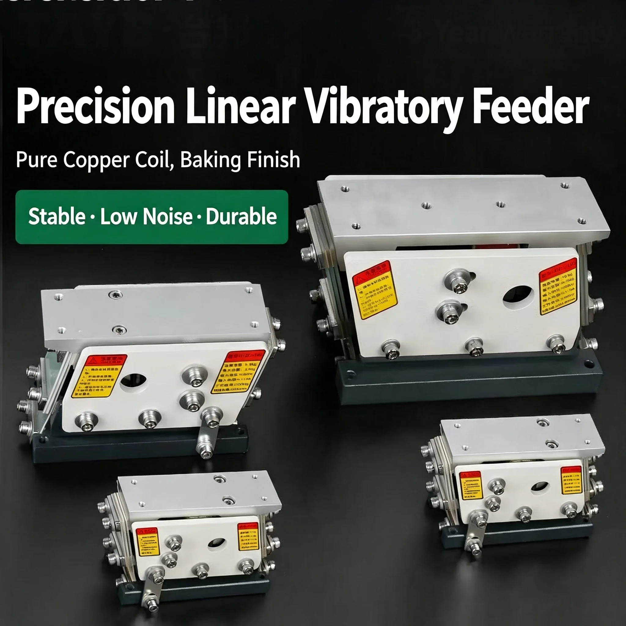Straight Vibration Linear Feeder Automatic Plate Controller Electromagnetic Direct Vibration HD-60T 80T 100T 140T 160T 190T