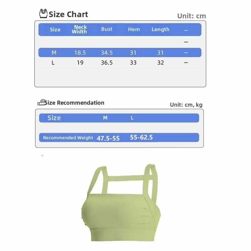 Vest Removable padding Women's Sports Bra Shock-proof Back Hollow Out Fitness Bra Wide strap Comfortable Gym Crop Top Running