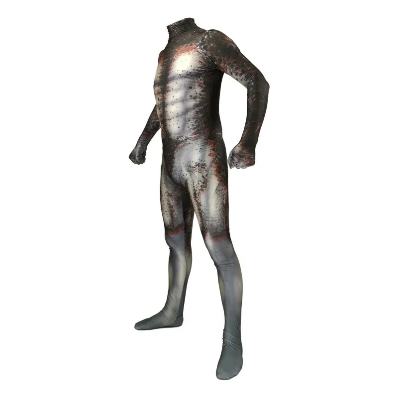 Predator Costume for Men and Boy, Super Hero 3D Printed Basic Spandex Zentai Suit for Halloween