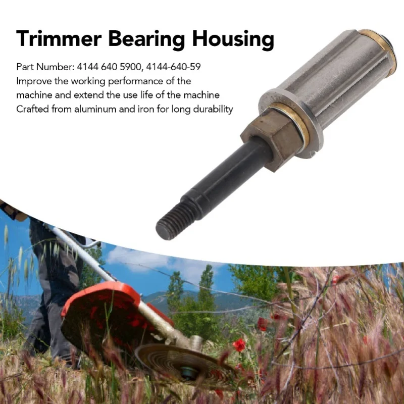 Trimmer Bearing Housing Aluminum Iron High Strength Stable Performance 4144 640 5900 For FS38 FS45