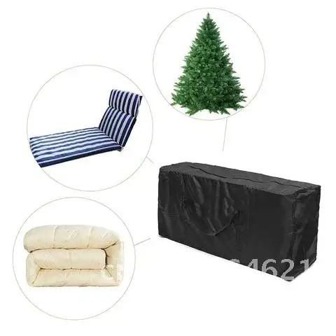 

Large Capacity Outdoor Garden Furniture Storage Bag 1pcs Seat Cushions Protective Cover Waterproof Multi-Function Storage Bags