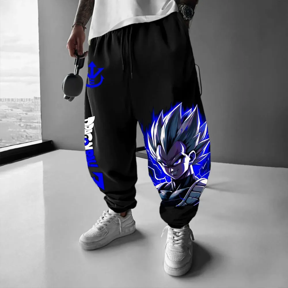 

Dragon Ball Men's Pants Trousers Sweatpants Vegeta Japanese Anime Spring and Autumn Y2K Harajuku Pure Cotton Fashion Leggings