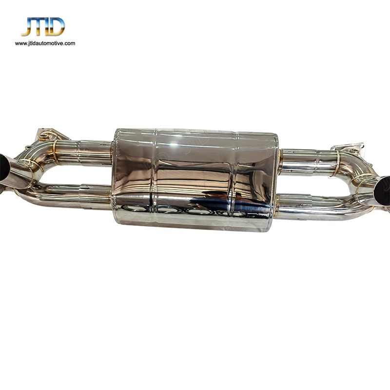 Système Catback d'échappement Valveteonic en acier inoxydable 304, pour Porsche 911 Turbo S