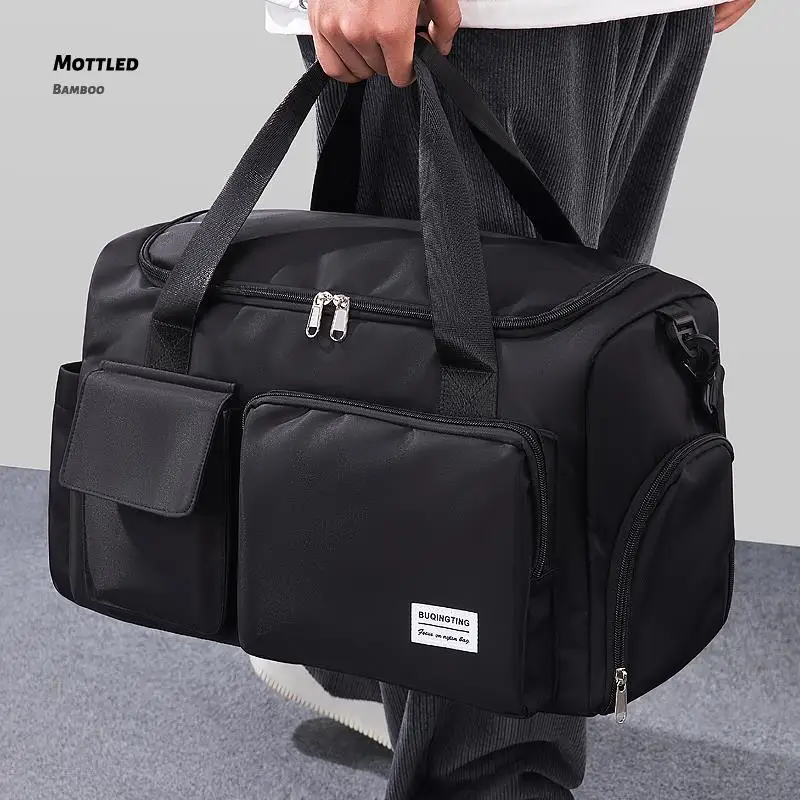Large Capacity Travel Bag Men's Handheld Women's Short Trip Business Trip Lightweight Storage Sports Fitness Student Luggage Bag