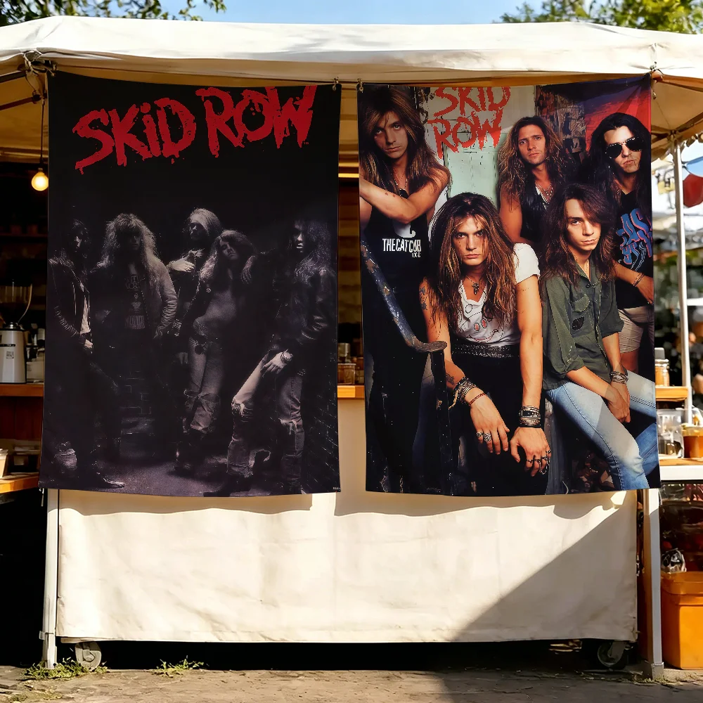 Band S-Skid R-Row-S flag Tapestry Room Decoration Wall Hanging Aesthetic Bedrooms Advertising Banner