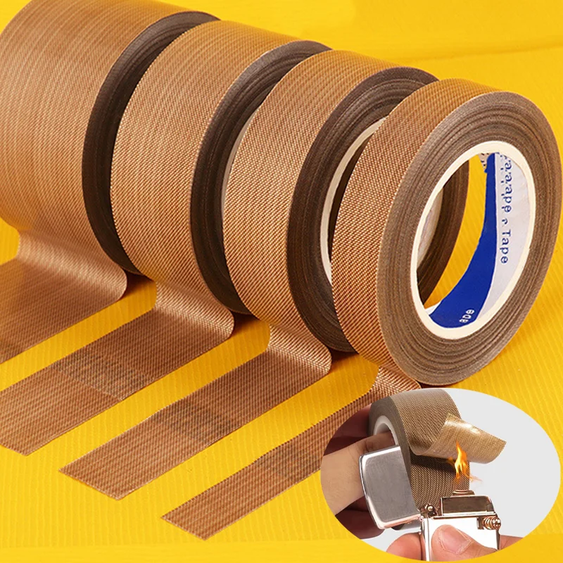 10-50Meter High Temperature Tape Electrical Insulation Tapes Heat Insulation Adhesive Sealing Tape Cloth Soldering Protection