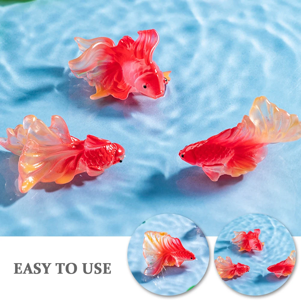 

3 Pcs Decor Resin Miniature Garden Aquarium Ornaments Desktop Fish Tank Mini Resin Ornaments Desktop Ornament SculpturesDIY