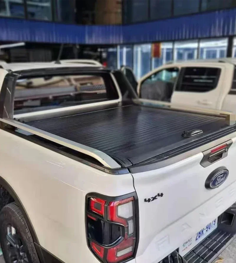 Electric auto roller shutter lid pickup truck tonneau cover for ford ranger wildtrak raptor xlt xls T6 T7 T8 T9 2023