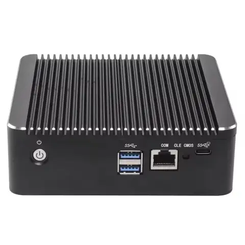 NEW Solid Fanless Firewall Mini PC Intel N150 N95 Core i5 8250U 4417U 4x2.5G LANs Home Server DDR4 NVMe Type-C pfSense OPNsense