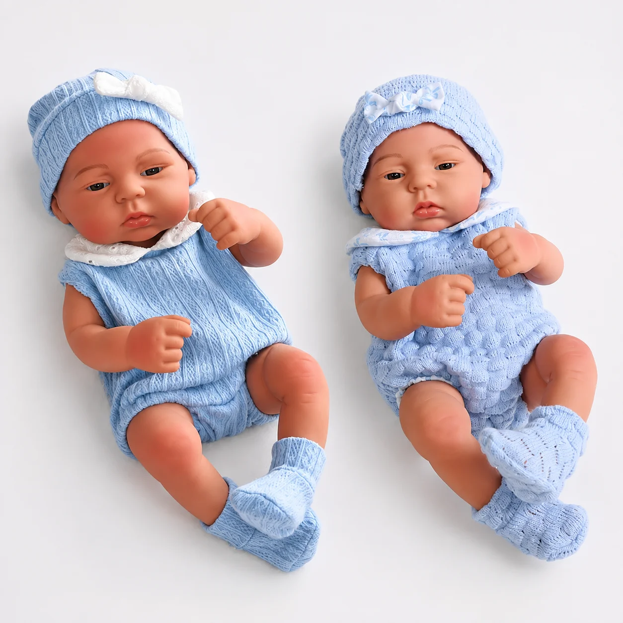 40 cm süße Reborn-Puppe, Ganzkörper-Vinylpuppe, 15,75 Zoll, schöne, realistische Reborn-Puppe, Spielzeug für Geburtstagsgeschenke ﻿