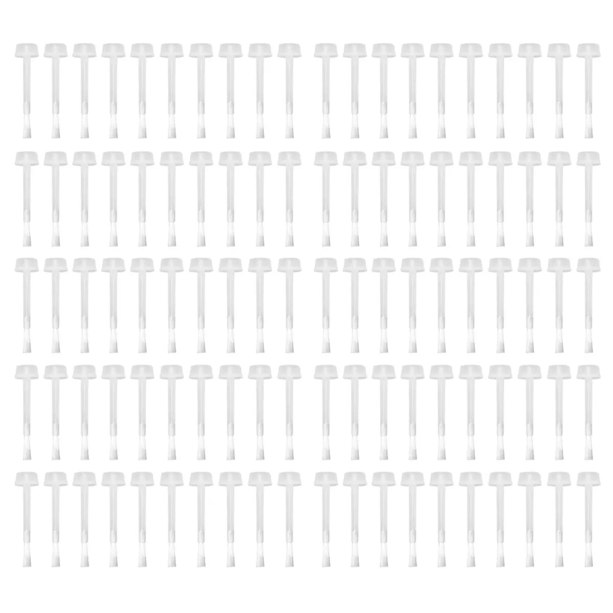 

400Pcs Nail Polish Replacement Brushes Soft Bristles Easy Use Manicure Tool Liquid Gel Nail Brush Set Liquid Manicure Tool