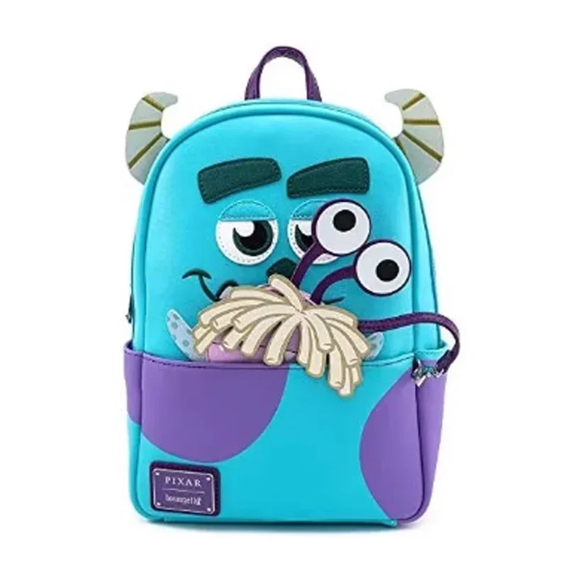 Sulley Monsters University Scare Games Scene Mini Backpack Cosplay Backpack High Quality Cartoon Leisure Bag Gift view 6
