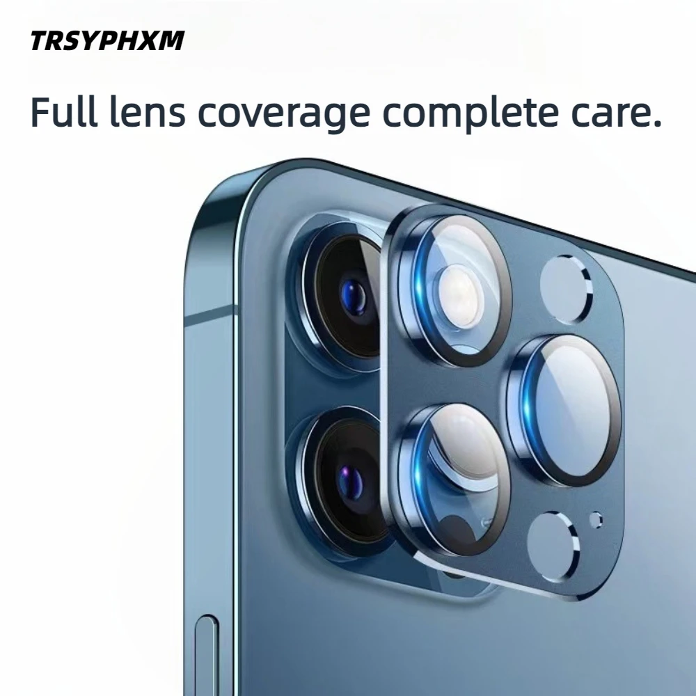 TRSYPHXM 2024 new Suitable for Apple 15promax lens film integrated metal, suitable for iPhone 13promax all inclusive lens film