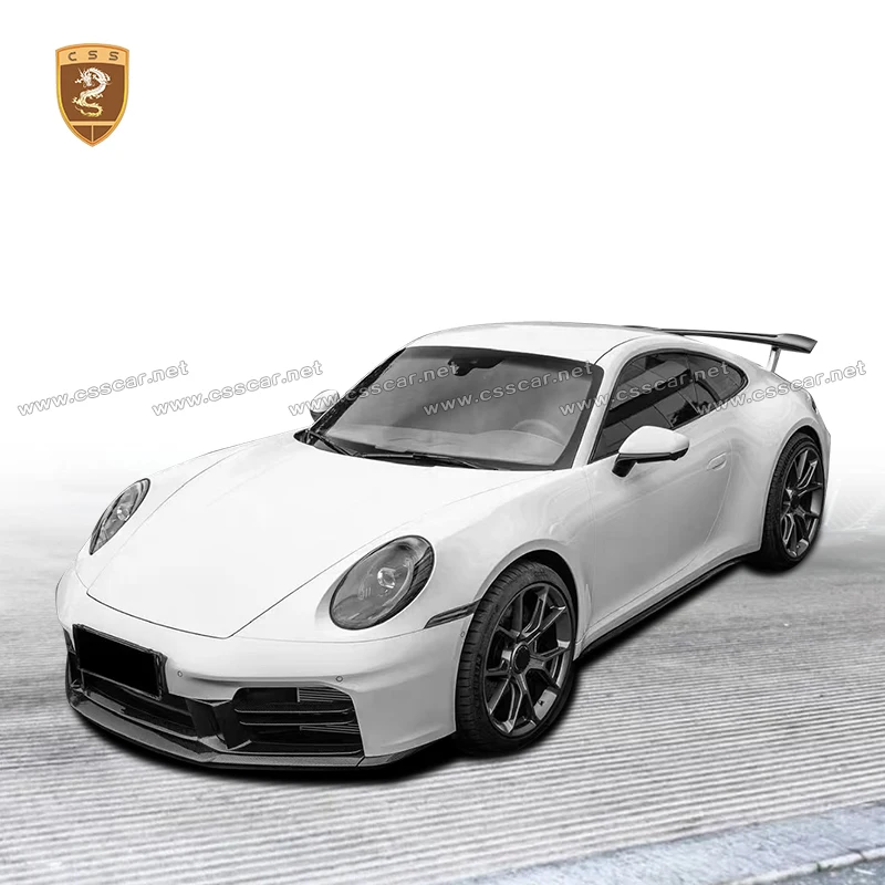 For Porsche 911/992.2 OEM Style Dry Carbon Fiber Front Rear Bumper Lip Diffuser Spiltter Protection Guard Car Body Kits