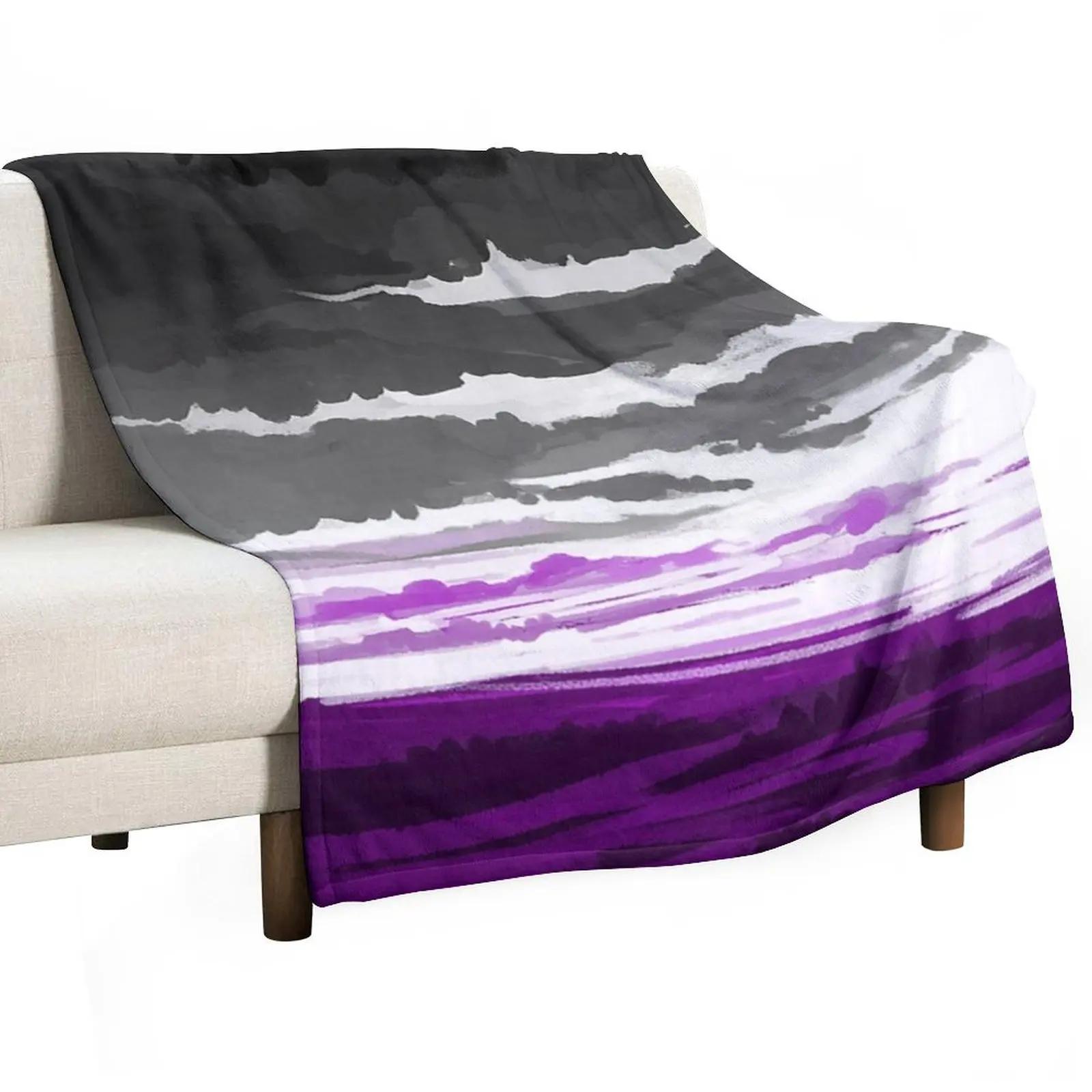 

Asexual Art Flag Throw Blanket Beach Kid'S Blankets