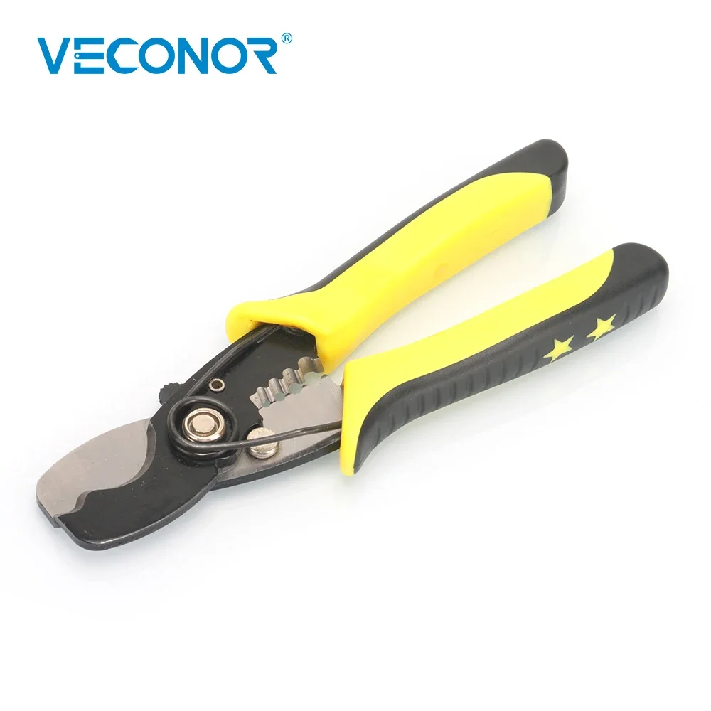 Multifunctional Cable Wire Stripper Stripping Cutter Knife Crimper AWG & Metric Scale