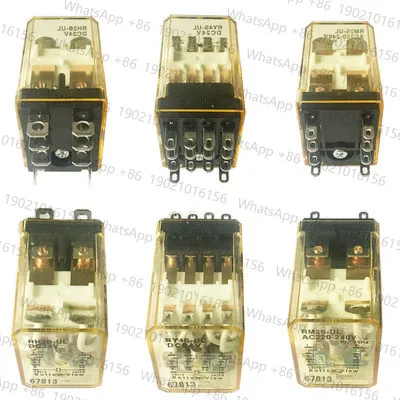 

10 шт. RM2S-UL RY4S-UL RH2B-UL RH4B-UL Маленькое промежуточное реле AC220V DC24V