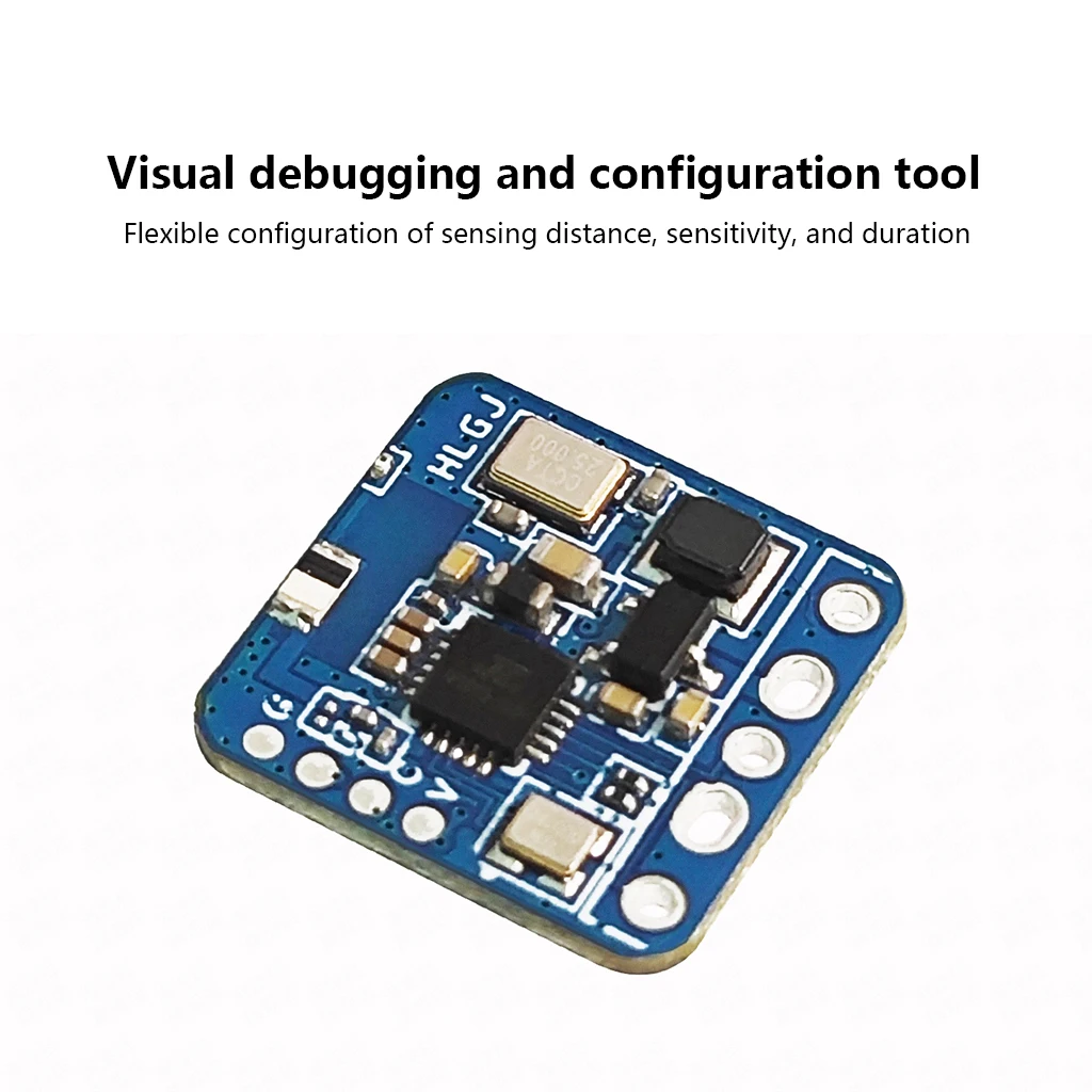 24GHz Millimeter Wave Radar Module LD2410AA UART IO Signal Output for Human Presence Detector Micro Motion Static Sensing Module