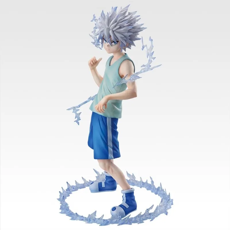 

BANDAI Hunter × Hunter Killua Zoldyck D Reward 100% Original genuine PVC Action Anime Model Toys Figure Collection Doll Gift