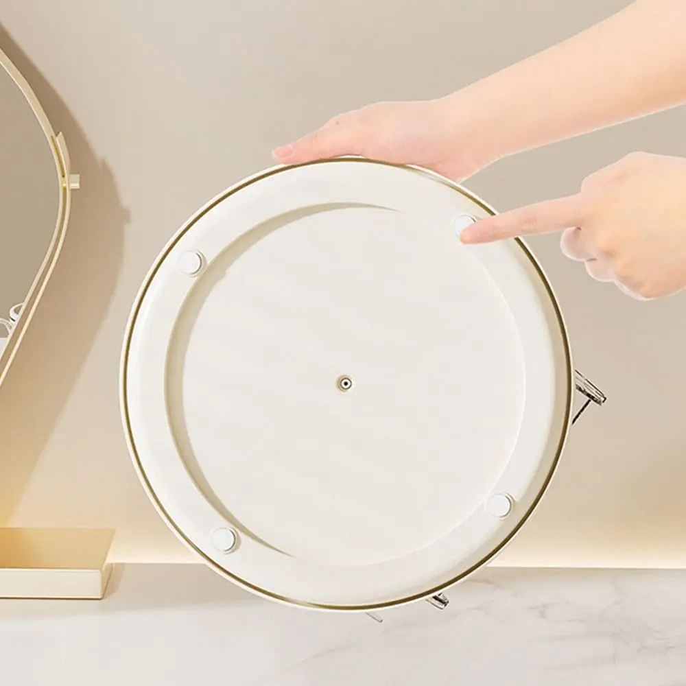 

360° Rotatable Cosmetics Storage Holder Household Large Capacity Desktop Organizer Multifunction Multifunction Storage Shelf