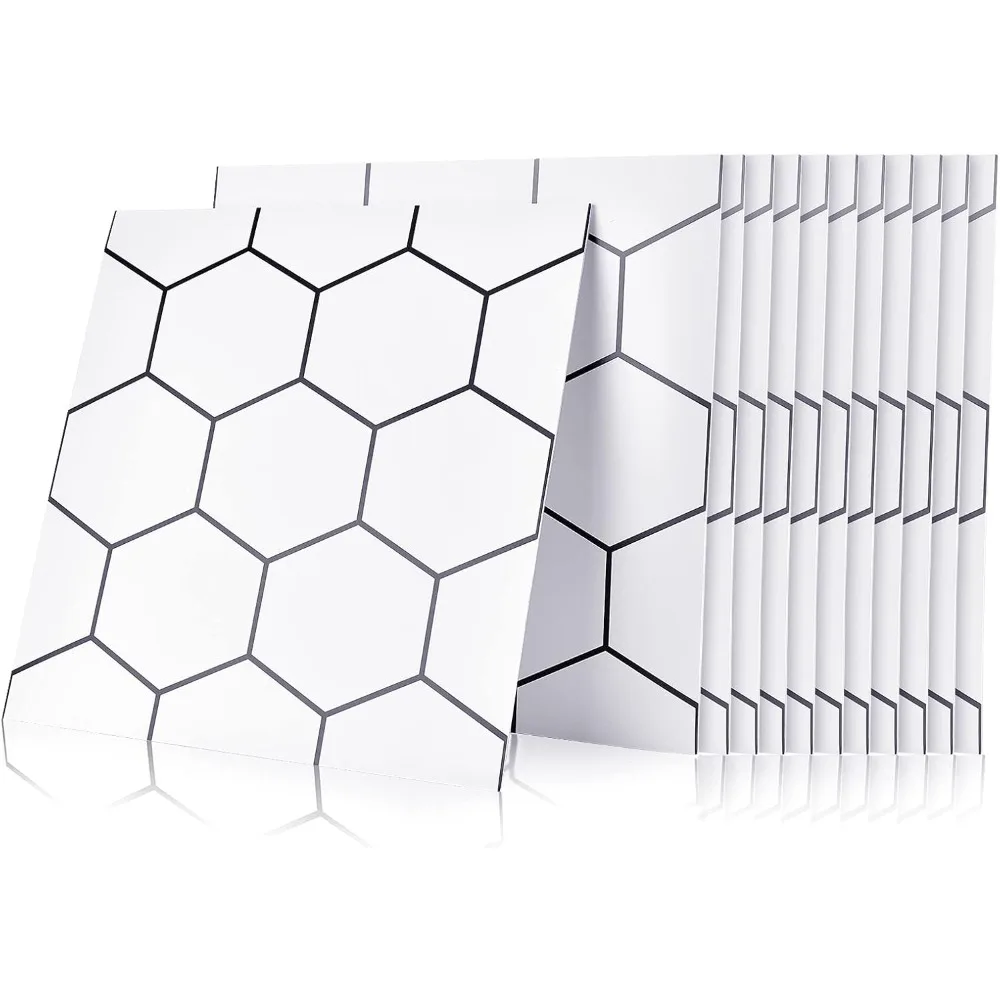 

12 шт., наклейки на плитку, узор уля, наклейки на плитку для ванной и кухни, маслостойкая водостойкая наклейка для DIY, настенные обои для кухни