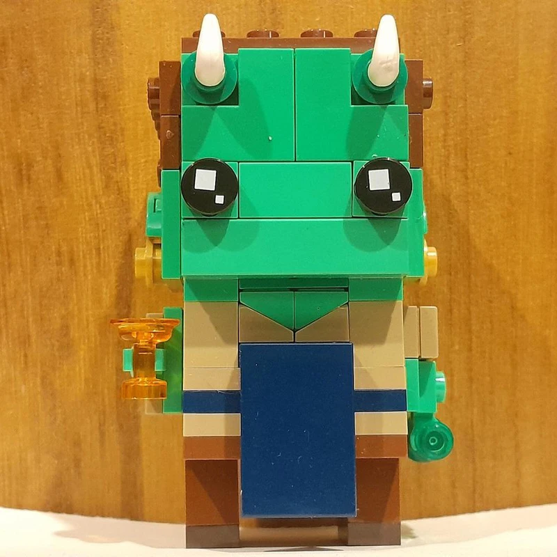 

93 шт. MOC Duncan Brickheadz строительные блоки Рождественский подарок инженерные проекты мышления инновационные наборы для мышления