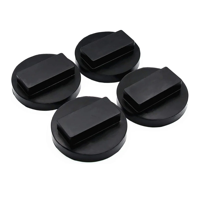 2/4pcs Car Rubber Pad Slip Resistant Rubber Pad Not Slip Rubber Pad Essential Pad Secure Support during Repairs for Auto D7YA