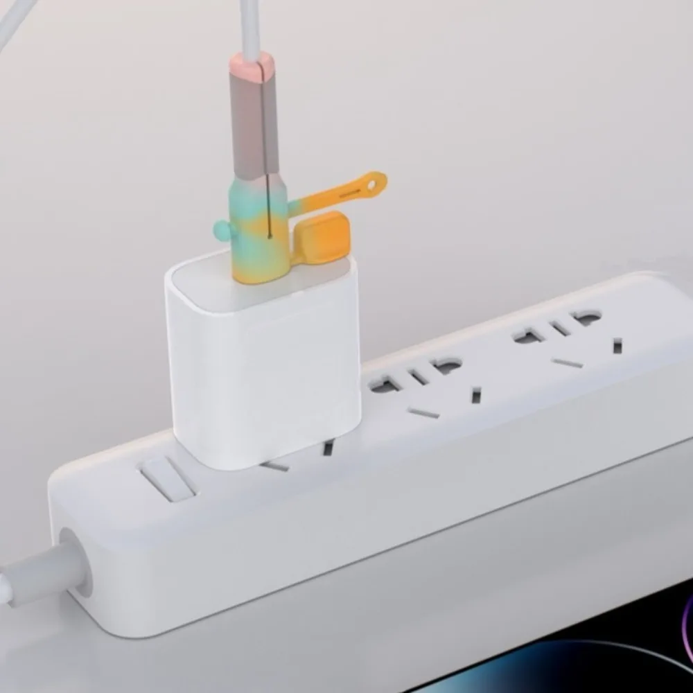 Soft Silicone Type C Charger Cable Protector Protective Cap Dustproof Cover Cable Protector Cord Saver Silicone Cover