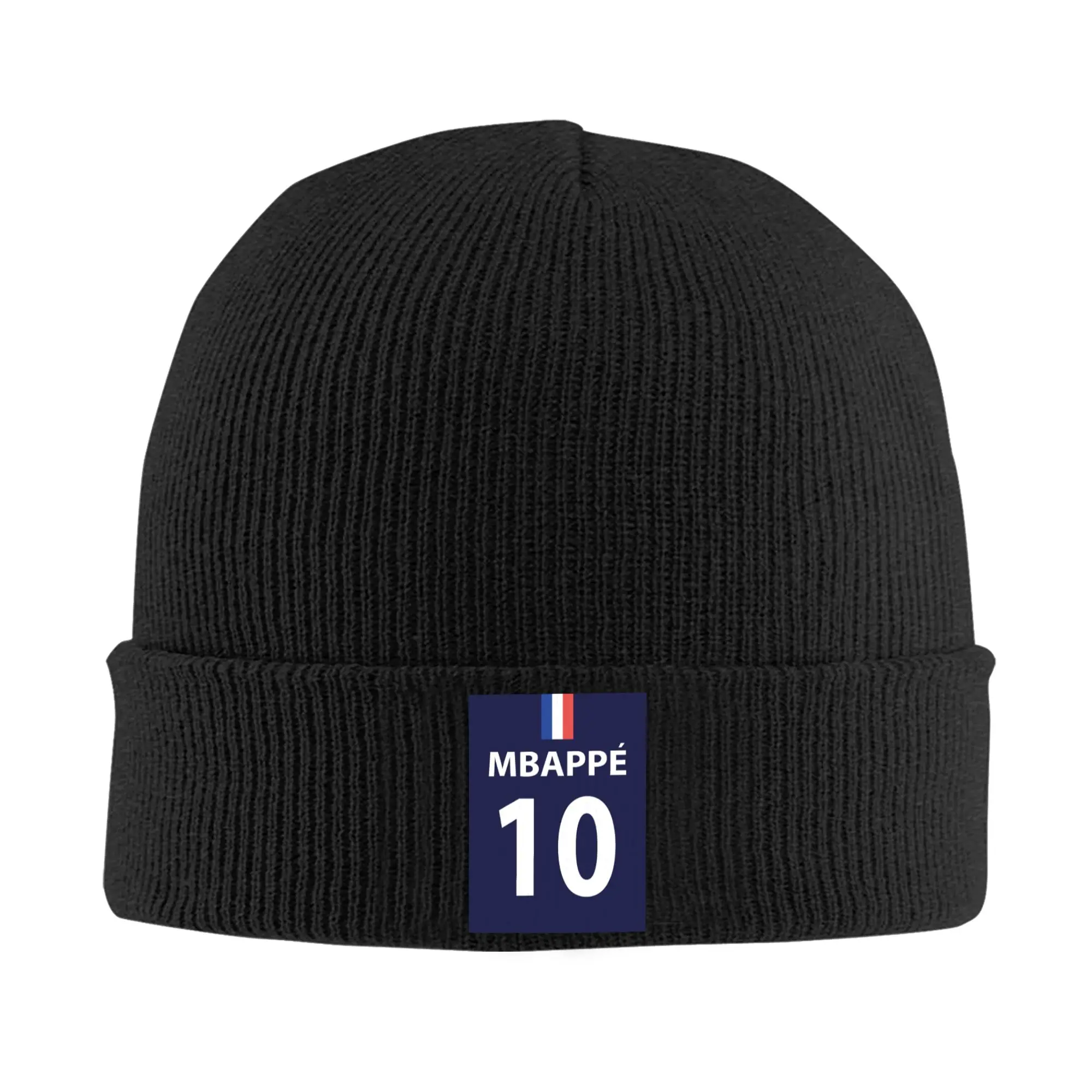 Custom KM Mbappes Soccer Bonnet Hat Cool Knitting Hat Men Women Unisex French Flag Football Winter Warm Skullies Beanies Caps