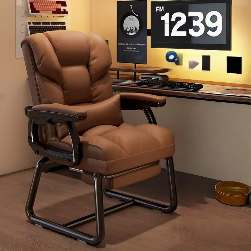 Comfortable Reclinable Cadeira De EscritóRio Long-Sitting Without Fatigue Ergonomic Chairs Home-Use Backrest Gaming Chair image 2