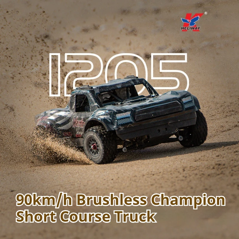 

Профессиональная радиоуправляемая модель внедорожника HK1205 1:12, 4WD, с бесщеточным двигателем, скорость 90 км/ч, для гонок по бездорожью и скалолазания, идеальный подарок